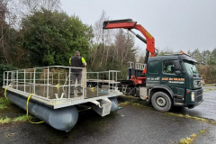 Jack McGrath Transport with Hiab Crane Hire